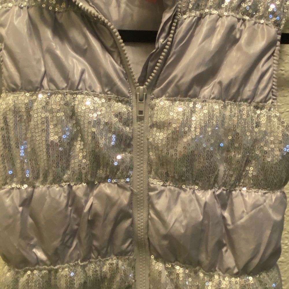Sequin vest
